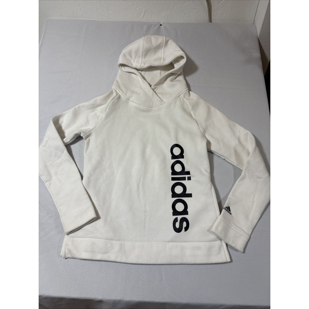 Adidas‎  Hoodie Women's Size Small White Pre-owned-